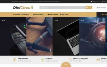 DiviCircuit (screenshot desktop)