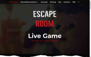 EscapeRoom (screenshot desktop)