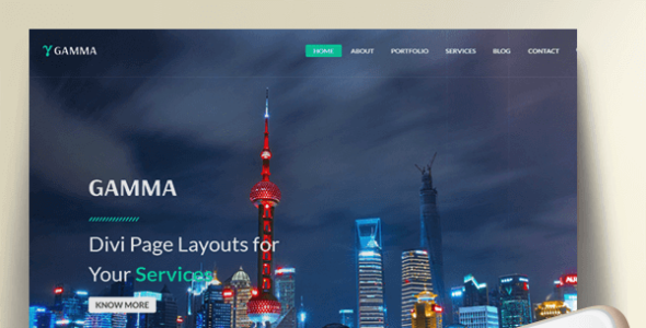 Gamma (Divi Theme Designer)
