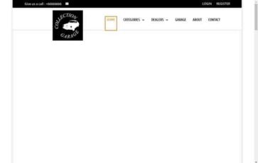 Screenshot Desktop Garage (Web Domus) - (screenshot desktop)