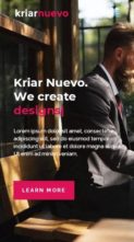 Kriar Nuevo (screenshot mobile)
