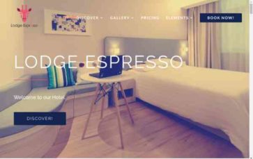 Lodge Espresso (screenshot desktop)