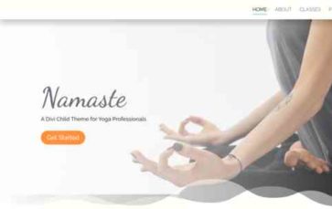 Namaste (Inline|Creative) (screenshot desktop)