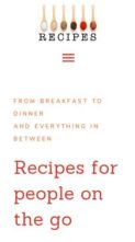 Recipes (BMS Childthemes) - (screenshot mobile)