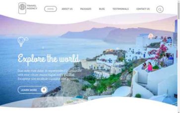 VRYN Travel Agency (screenshot desktop)