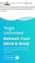 VRYN Yoga Unlimited (screenshot mobile)