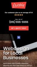 Webly Pro (screenshot mobile)