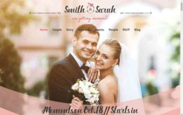 Wedding (Divi Theme Designer) (screenshot desktop)