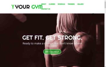Your Gym (screenshot desktop)