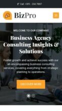 BizPro (LayoutDivi) - (screenshot mobile)