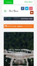 Blogger Pro (WPLayouts) (screenshot mobile)