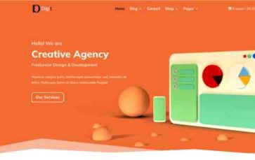 Digit (Divi Monkey) (screenshot desktop)