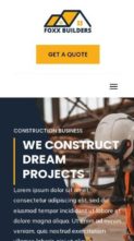 Divi Construction (DiviFoxx) (screenshot mobile)
