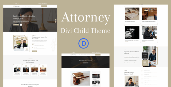 Law Attorney (Elegant Themes)