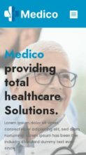 Medico (ThemesUnit) - (screenshot mobile)