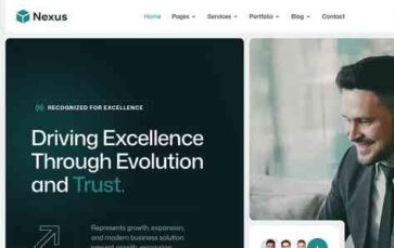 Nexus (Divi Layouts Pro) - (screenshot desktop)