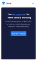 Nova (Divi Layouts Pro) (screenshot mobile)
