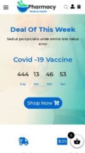 Pharmacy (WPLayouts) (screenshot mobile)