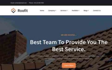 Roofit (screenshot desktop)