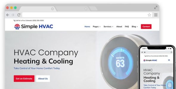 Simple HVAC (Elegant Themes)