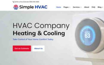 Simple HVAC (screenshot desktop)