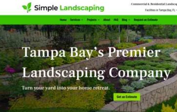 Simple Landscaping (screenshot desktop)