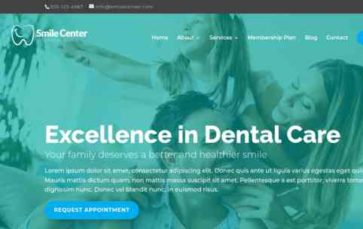 Smile Center (screenshot desktop)