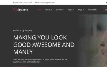 Stylette (screenshot desktop)