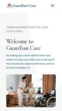 The Guardian Care (screenshot mobile)