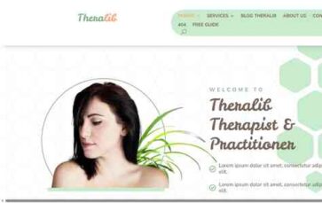 Theralib (screenshot desktop)