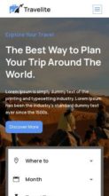Travelite (ThemesUnit) - (screenshot mobile)