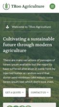 Screenshot Mobile TRoo Agriculture (screenshot mobile)