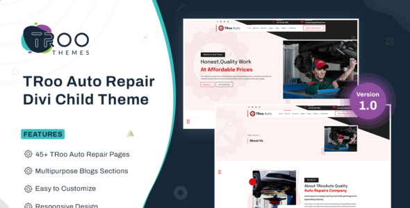 TRoo Auto Repair (Elegant Themes)
