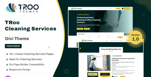 TRoo Cleaning Services (Elegant Themes)