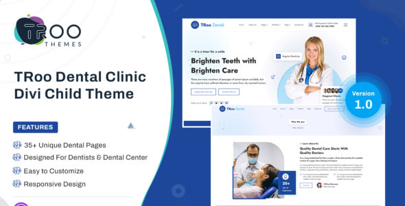 TRoo Dental Clinic (Elegant Themes)