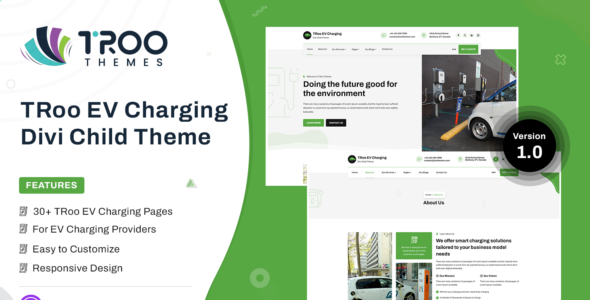 TRoo EV Charging (Elegant Themes)