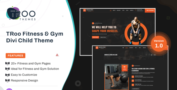 TRoo Fitness & Gym (Elegant Themes)