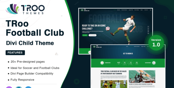 TRoo Football Club (Elegant Themes)