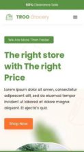 TRoo Grocery (screenshot mobile)