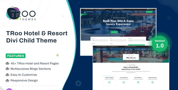 TRoo Hotel & Resort (Elegant Themes)
