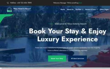 TRoo Hotel & Resort (screenshot desktop)