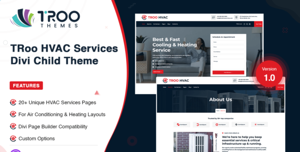 TRoo HVAC (Elegant Themes)