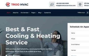 Screenshot Desktop TRoo HVAC (screenshot desktop)