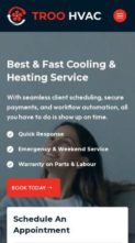 Screenshot Mobile TRoo HVAC (screenshot mobile)