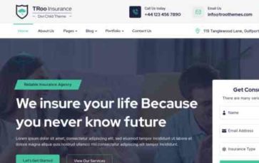 TRoo Insurance (screenshot desktop)