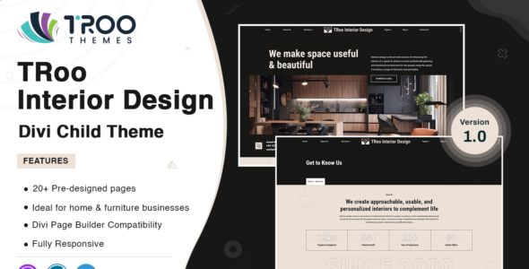 TRoo Interior Design (Elegant Themes)