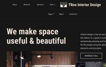 Screenshot Desktop TRoo Interior Design (screenshot desktop)