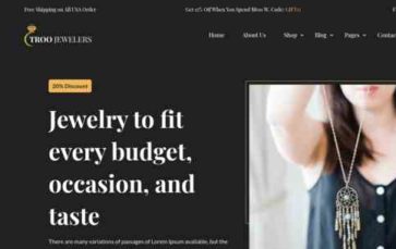 TRoo Jewellery (screenshot desktop)
