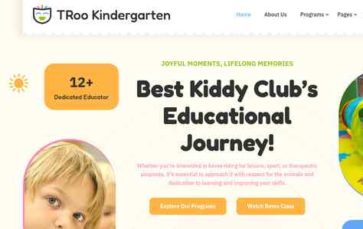 TRoo Kindergarten (screenshot desktop)