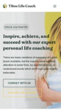 TRoo Life Coach (screenshot mobile)